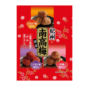 国産紀州南高梅 3種